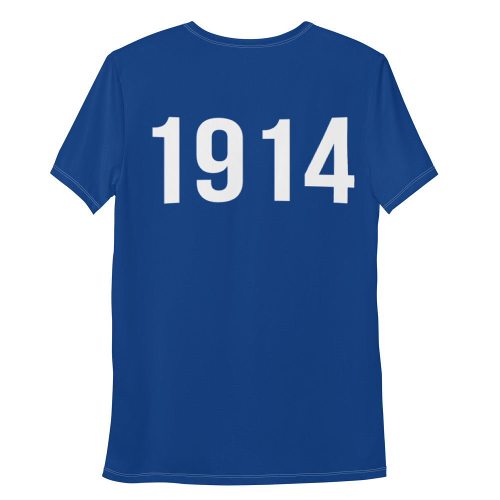 1914 Moisture Wicking Greek Men's Athletic T-shirt