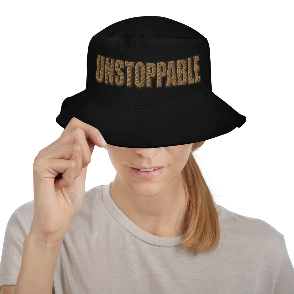 Unstoppable Gold Bucket Hat