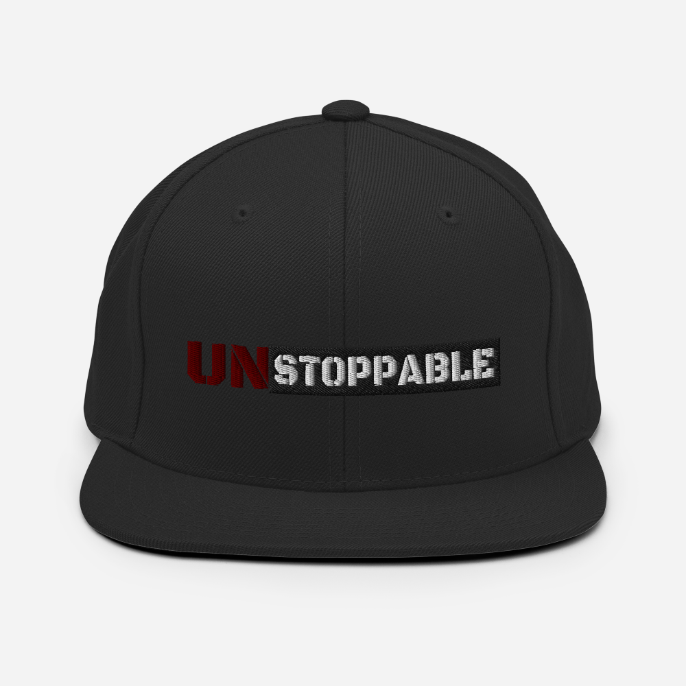 Unstoppable Snapback Hat