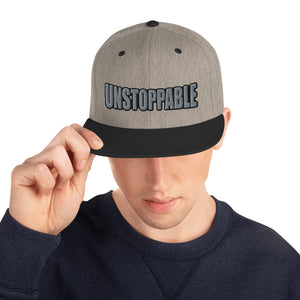 Silver Snapback Hat