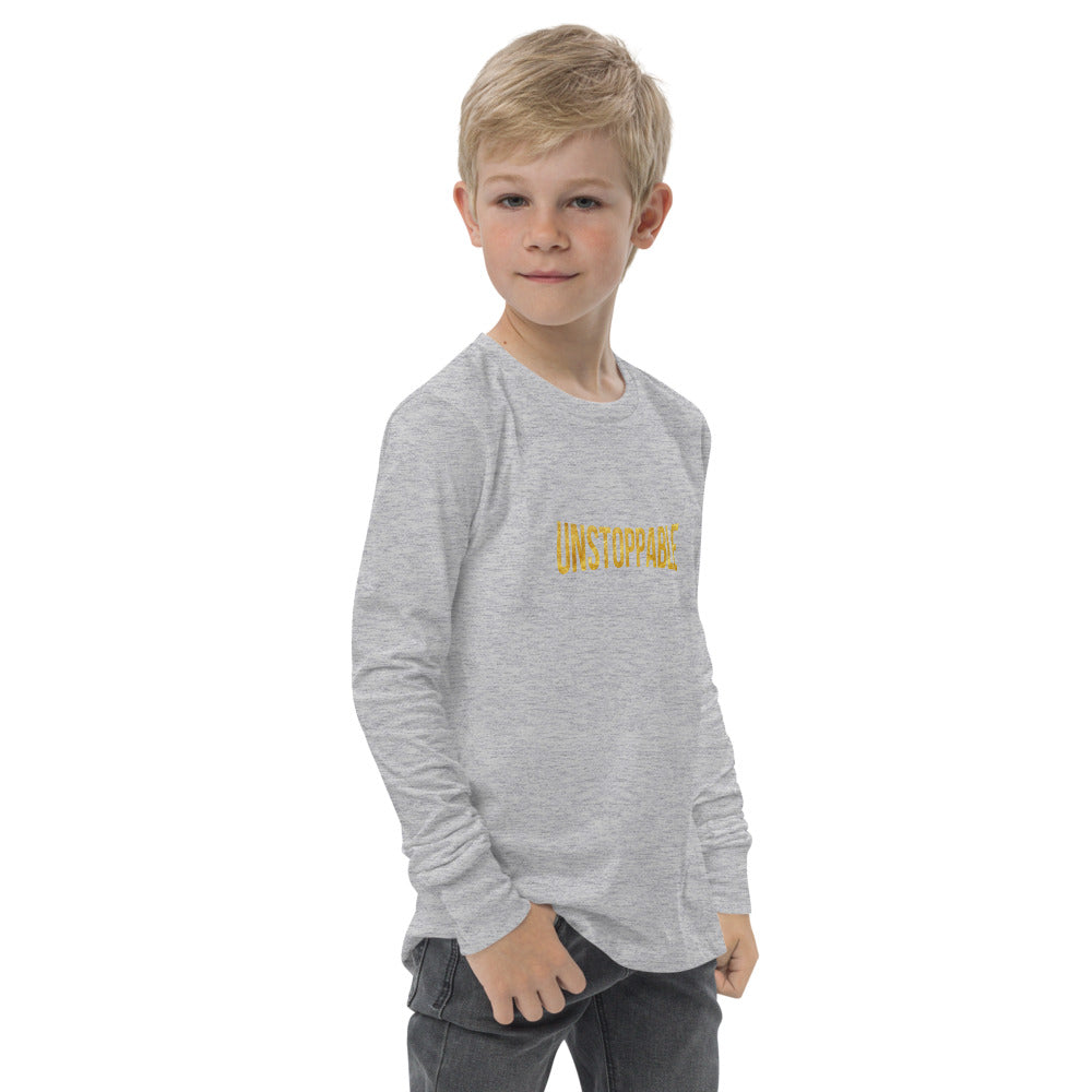 The Gold Collection Unstoppable Kids Youth long sleeve tee