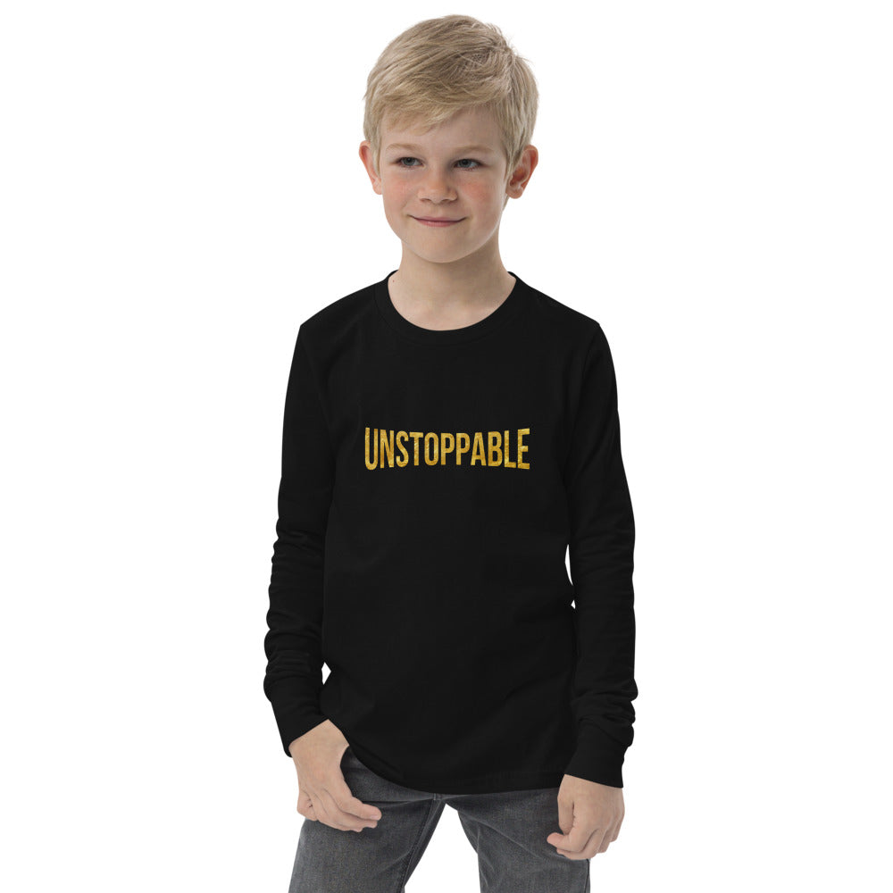 The Gold Collection Unstoppable Kids Youth long sleeve tee