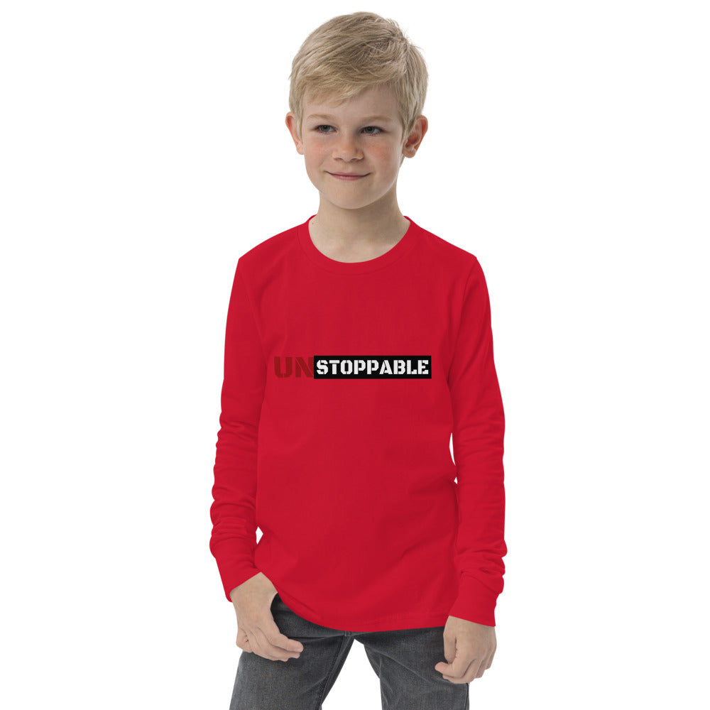 Unstoppable Kids Youth long sleeve tee