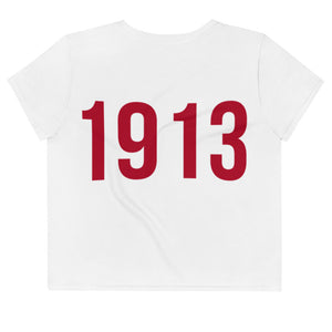 1913 Women's Crop Tee