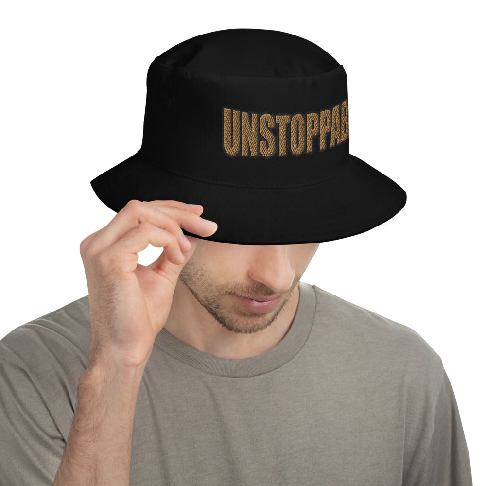 Unstoppable Gold Bucket Hat