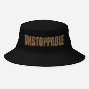 Unstoppable Gold Bucket Hat