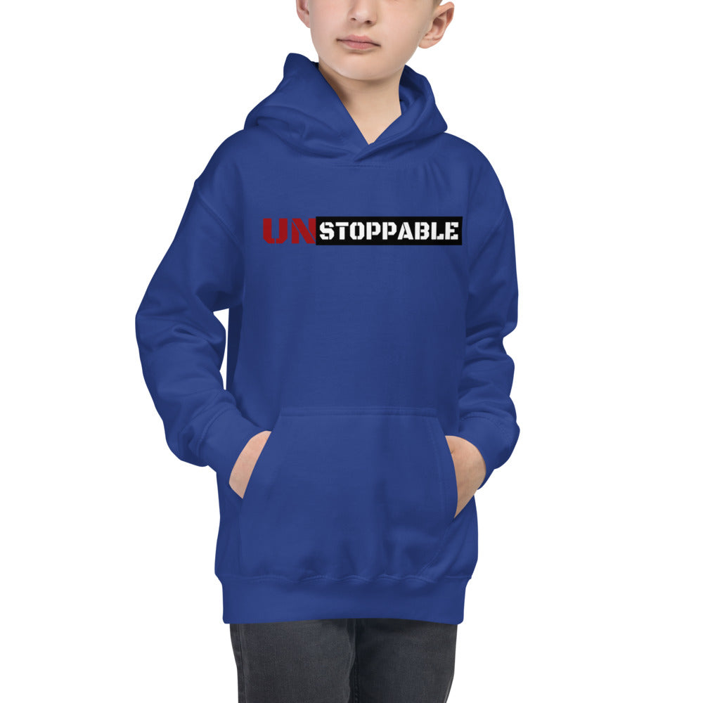 Unstoppable Kids Hoodie - colors