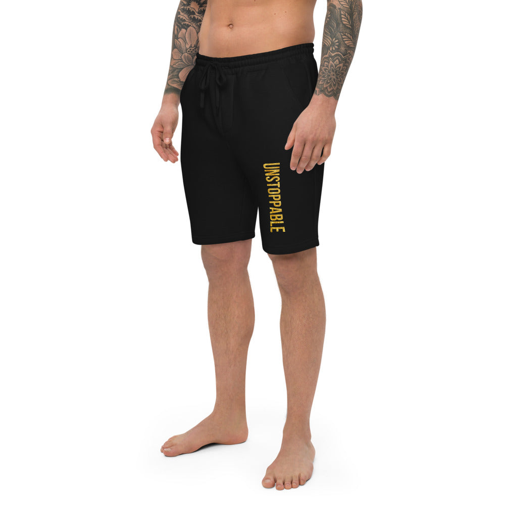 Unstoppable Boss Men's fleece shorts