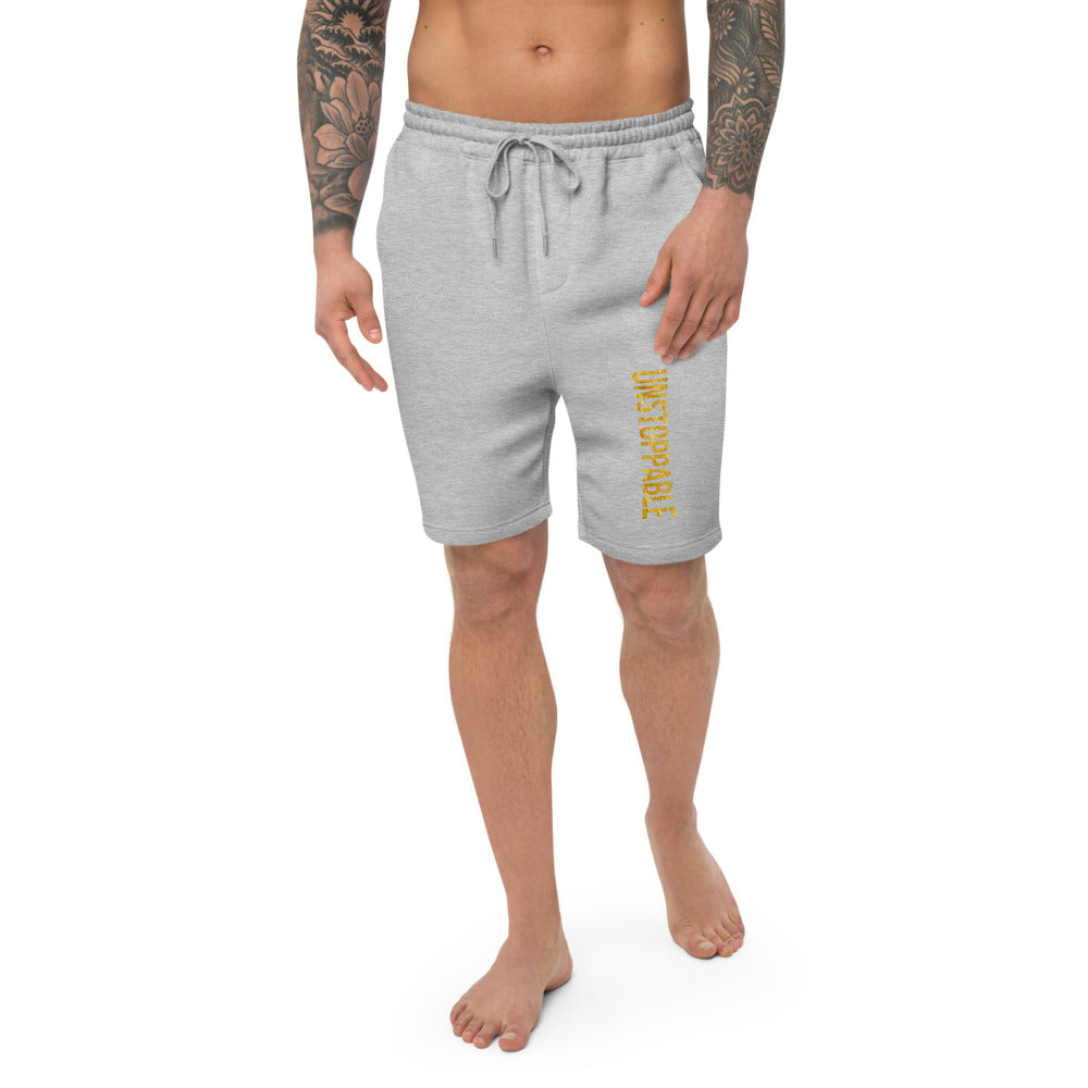 Unstoppable Boss Men's fleece shorts
