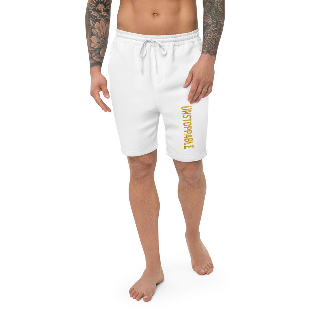 Unstoppable Boss Men's fleece shorts