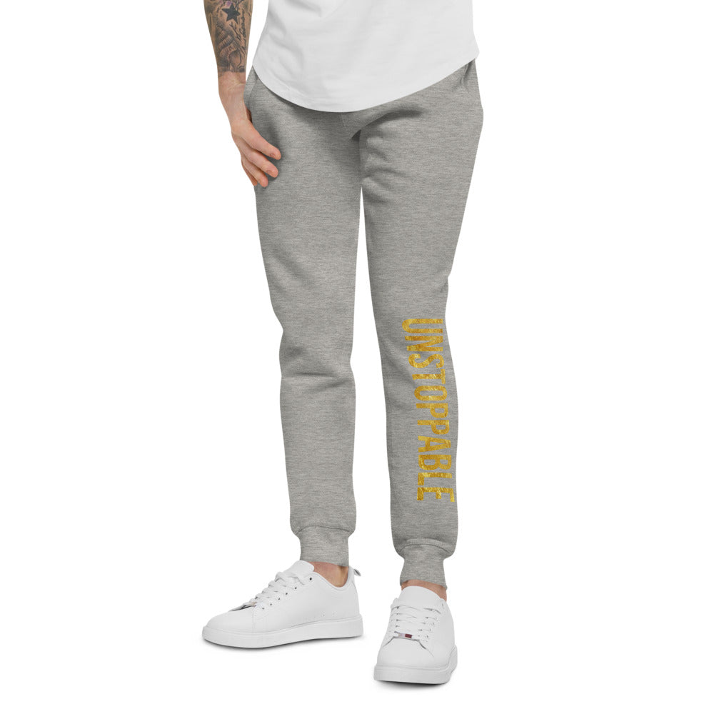 Boss Baddies Unisex Gold fleece sweatpants