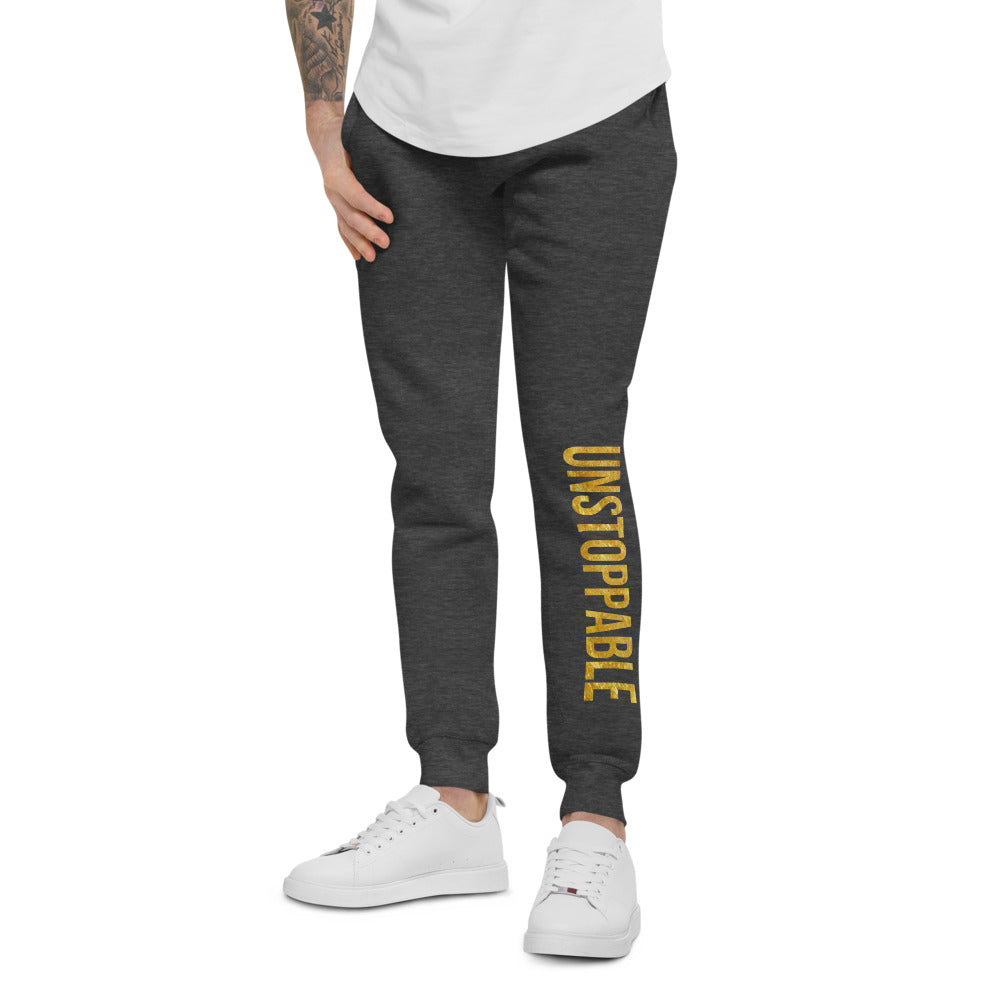 Boss Baddies Unisex Gold fleece sweatpants