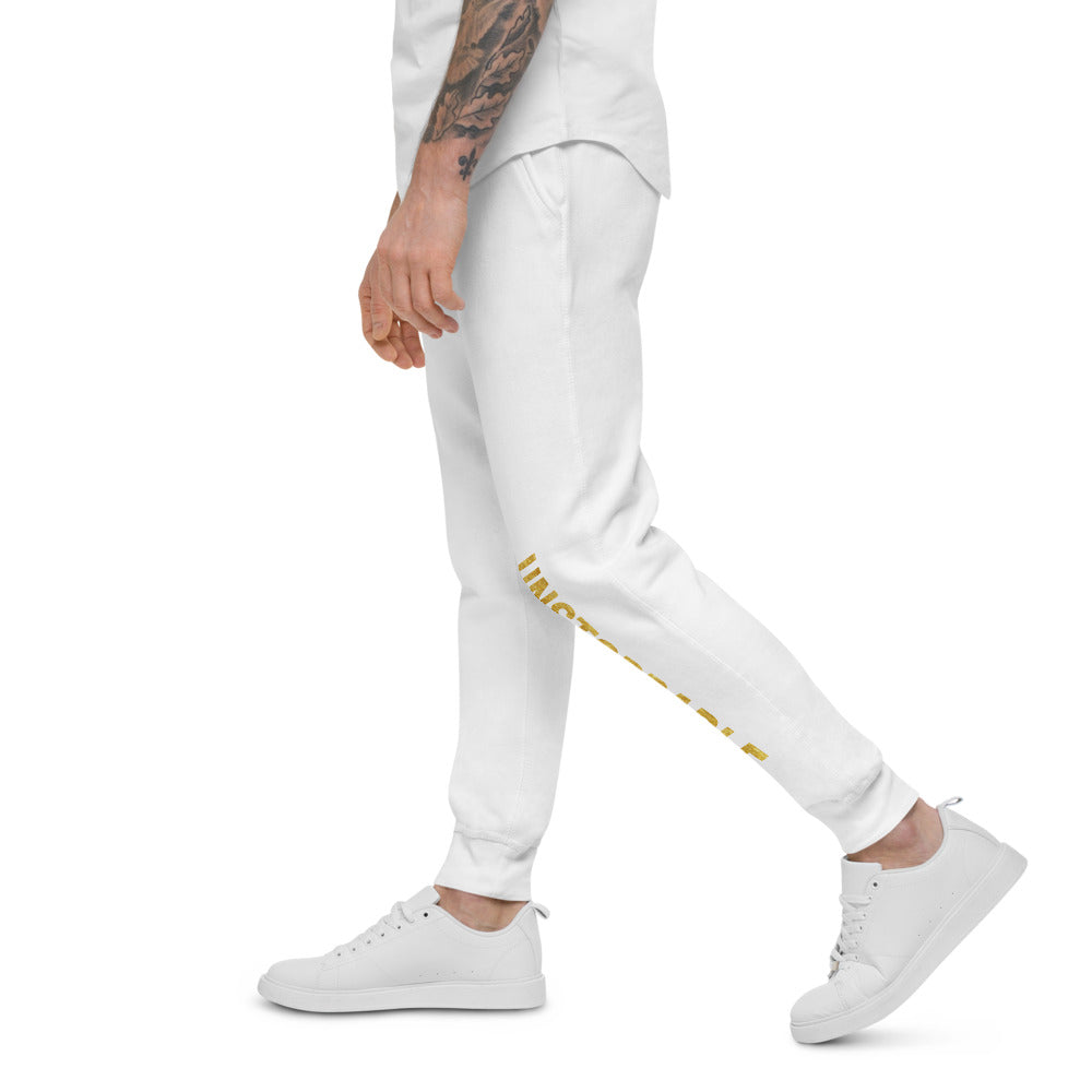 Boss Baddies Unisex Gold fleece sweatpants