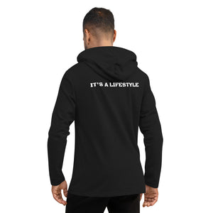 Unstoppable Unisex Lightweight Hoodie - Black