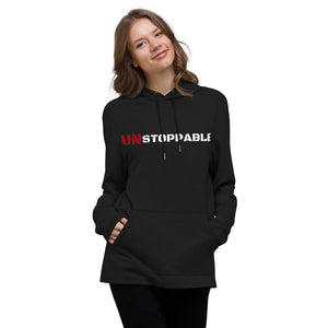 Unstoppable Unisex Lightweight Hoodie - Black