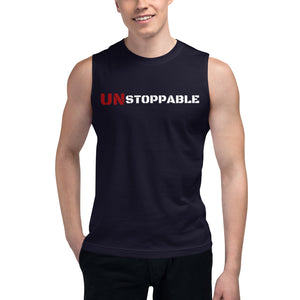 Unstoppable Boss Muscle Shirt - Black