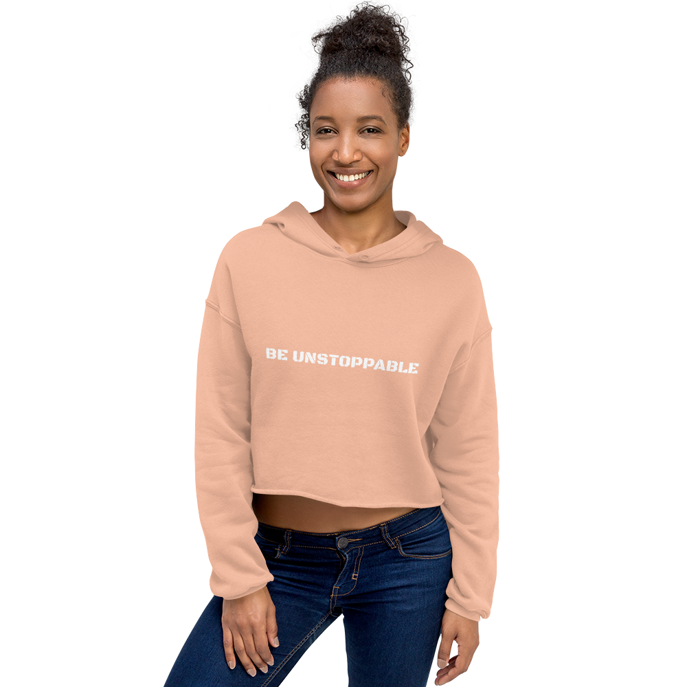 Unstoppable Baddie Crop Hoodie