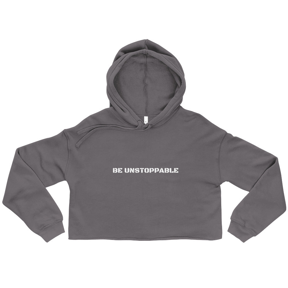 Unstoppable Baddie Crop Hoodie