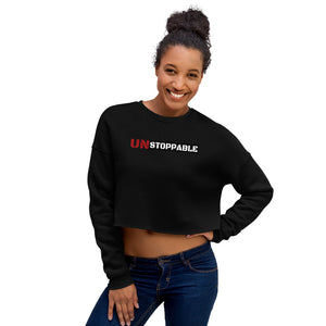 Unstoppable Baddie Crop Sweatshirt