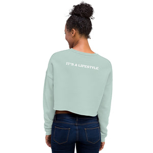 Unstoppable Baddie Crop Sweatshirt