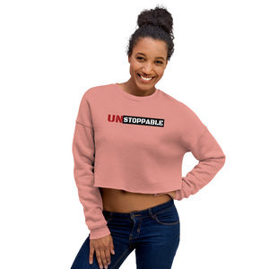 Unstoppable Baddie Crop Sweatshirt