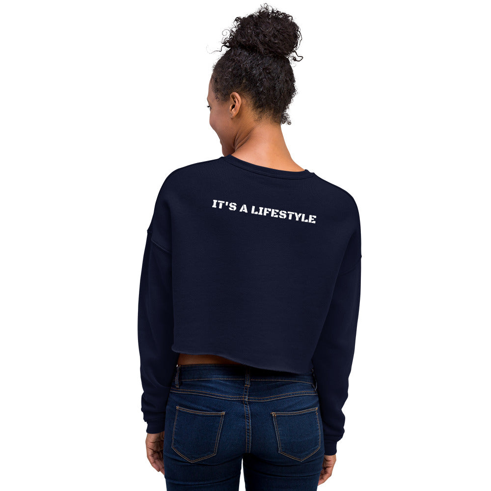 Unstoppable Baddie Crop Sweatshirt