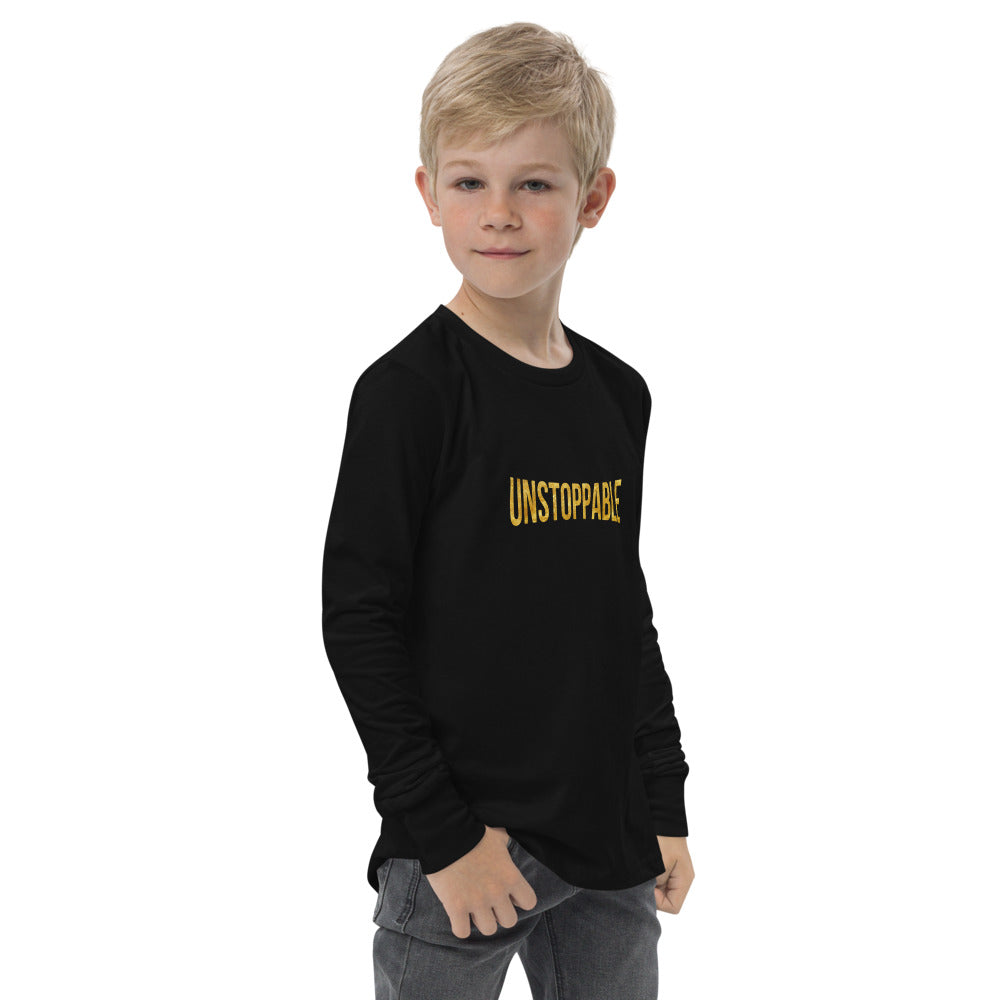 The Gold Collection Unstoppable Kids Youth long sleeve tee