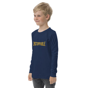 The Gold Collection Unstoppable Kids Youth long sleeve tee