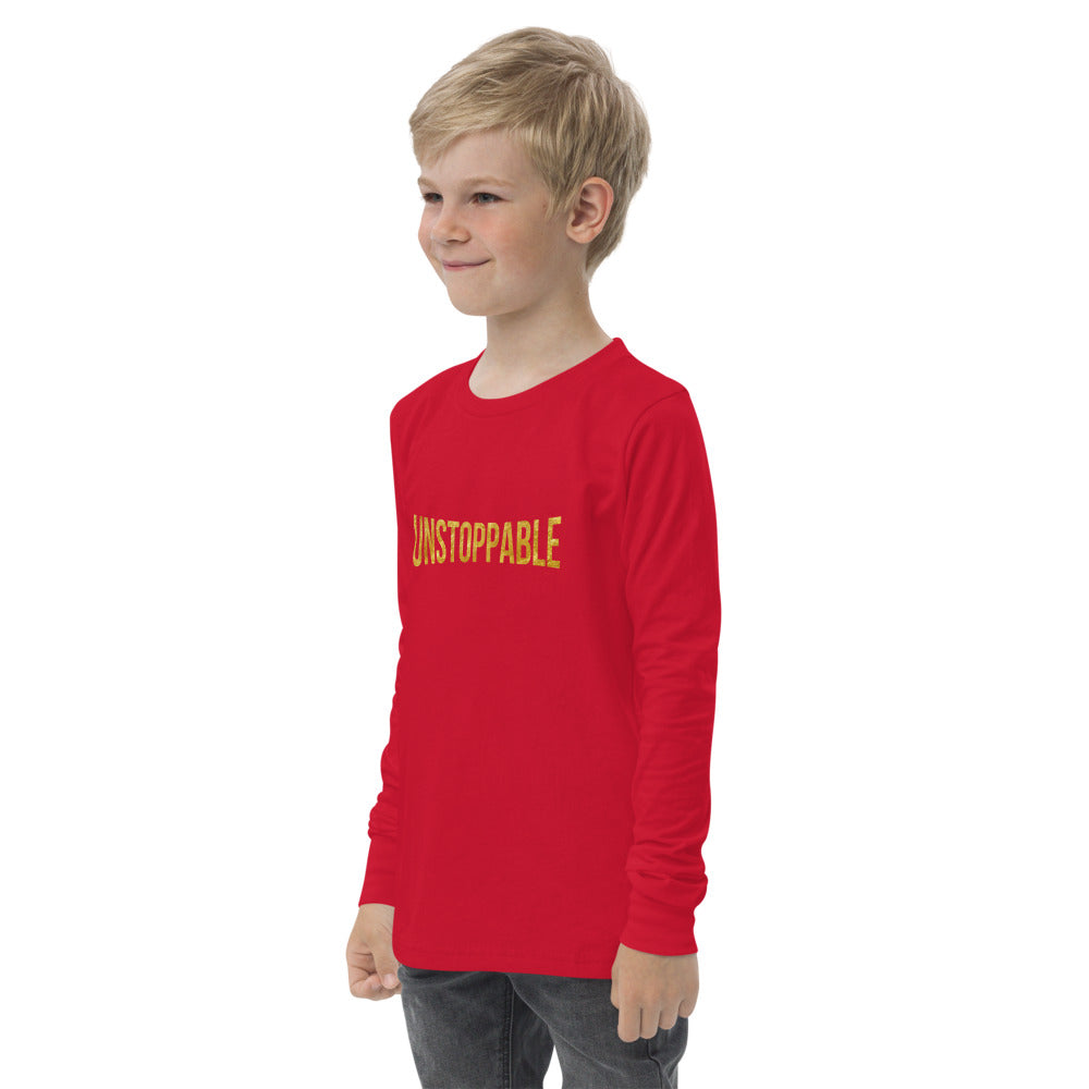 The Gold Collection Unstoppable Kids Youth long sleeve tee