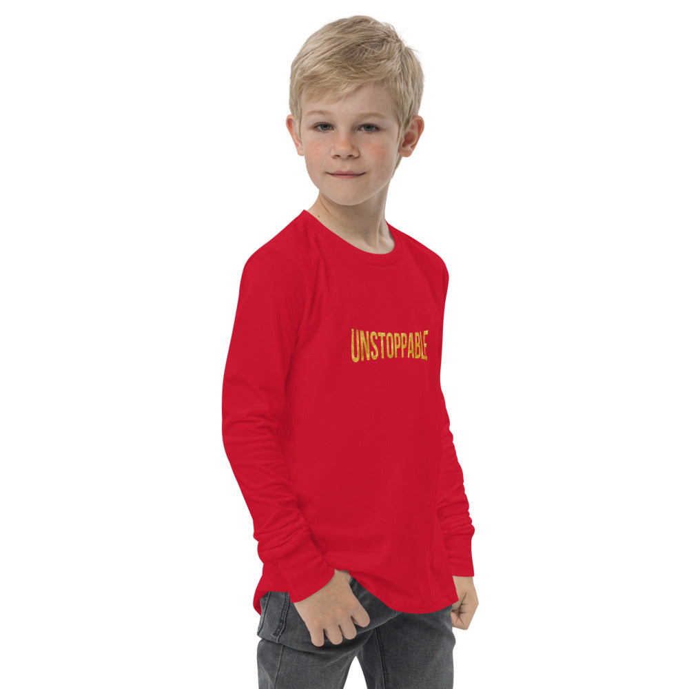 The Gold Collection Unstoppable Kids Youth long sleeve tee